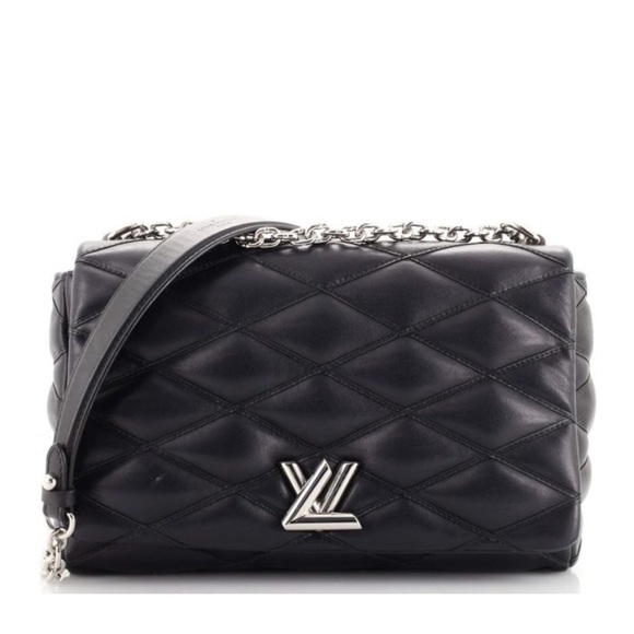Authentic Louis Vuitton Malletage GO-14 MM Purse - Picture 1 of 12